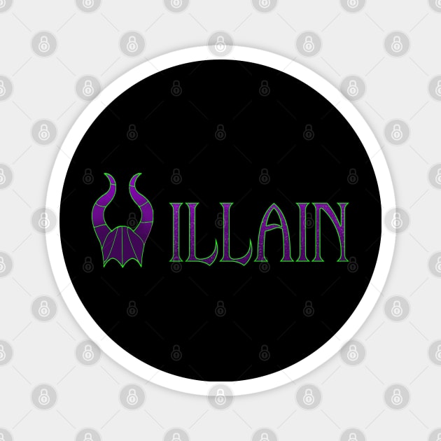 Maleficent Villains Magnet by magicmirror